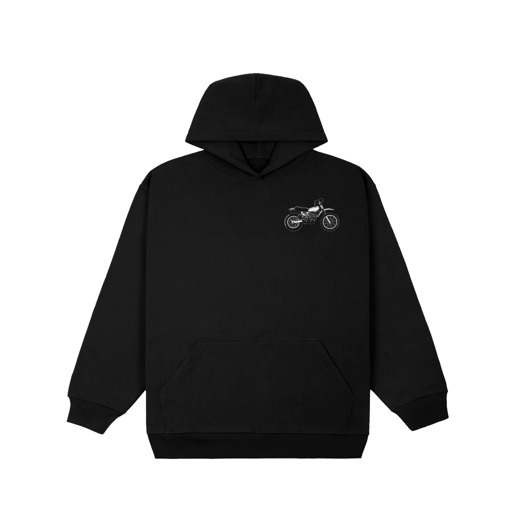 Icon top motorcycle hoodie